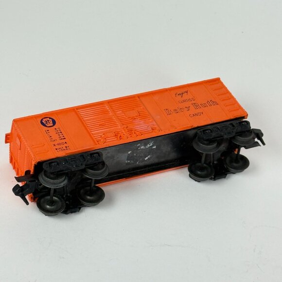 Lionel X-1004 Baby Ruth Candy Boxcar Vintage Model Train Orange PRR Collectible - Picture 7 of 8
